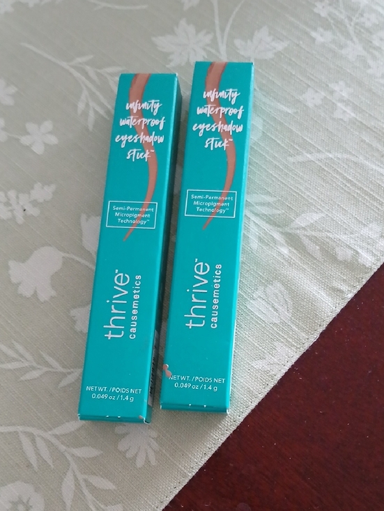 thrive causemetics Other - Thrive Causemetics Teal Eyeshadow Stix Packaging with Coral Accent